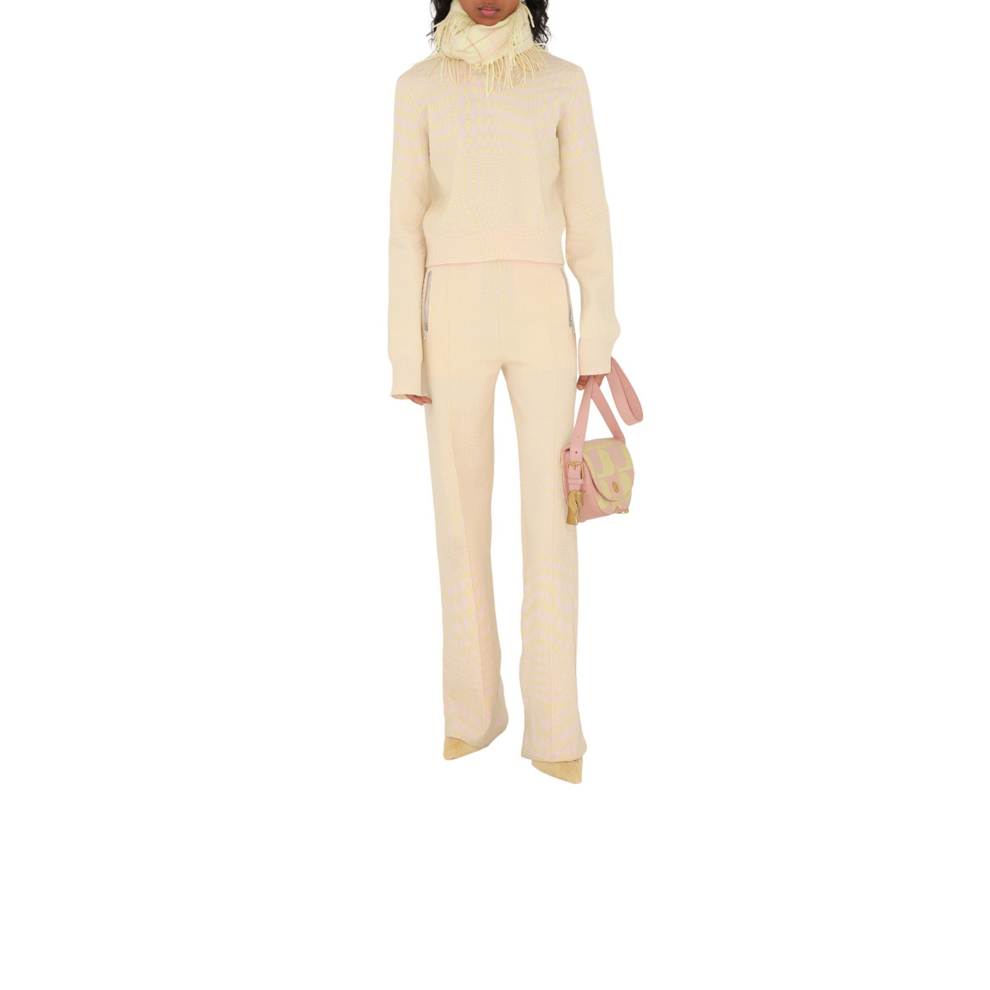 워프드 하운즈투스 울 블렌드 스웨터-CAMEO IP PATTERN