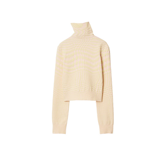 워프드 하운즈투스 울 블렌드 스웨터-CAMEO IP PATTERN