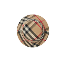 리버시블 코튼 블렌드 버킷 햇-BLACK