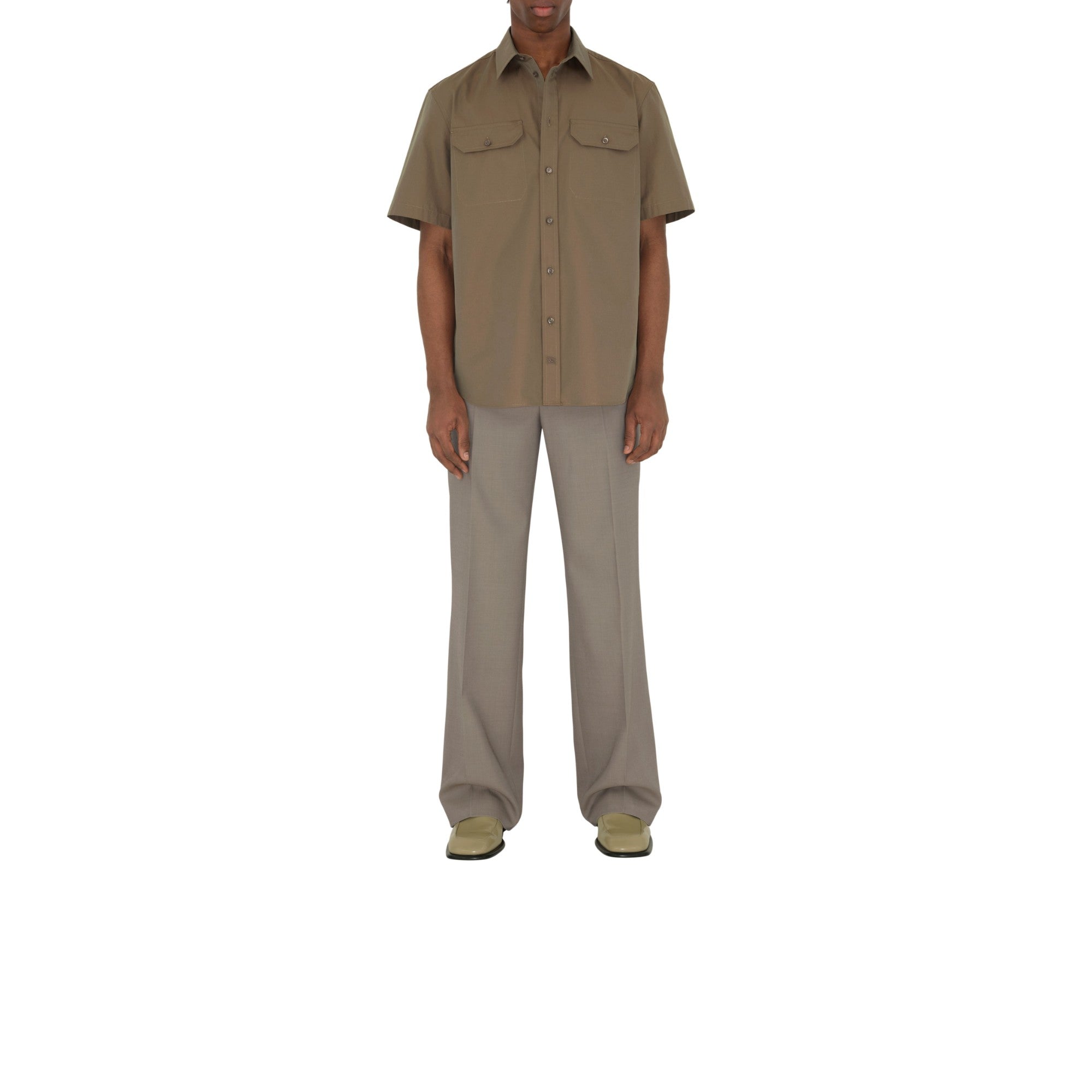 코튼 셔츠-THICKET