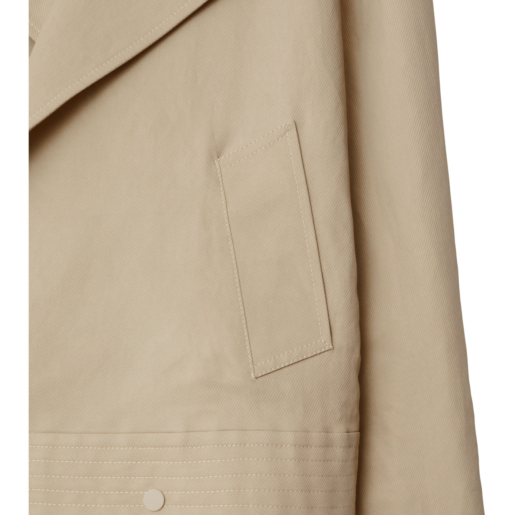 캔버스 트렌치 재킷-OAT