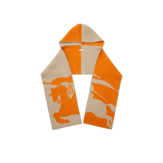 EKD 울 후드 스카프-HUNTER/PUMPKIN