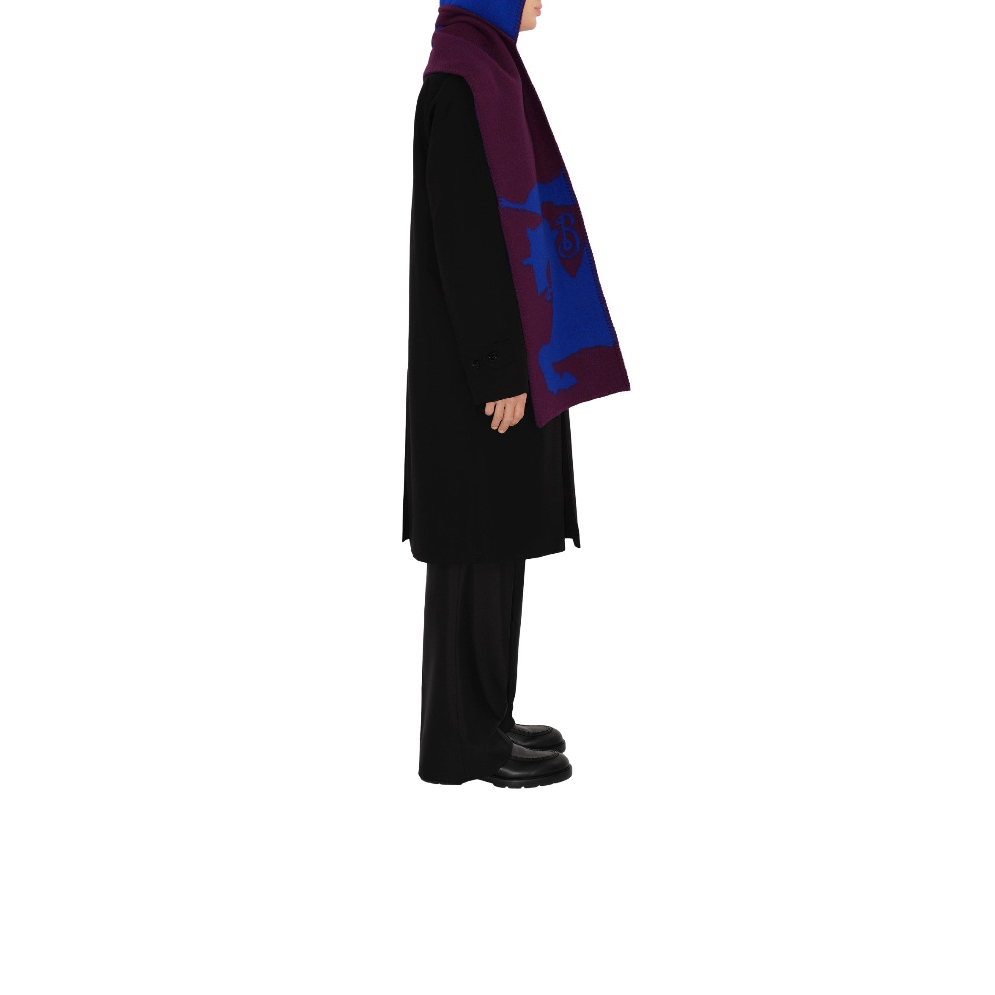 EKD 울 후드 스카프-PANSY/KNIGHT