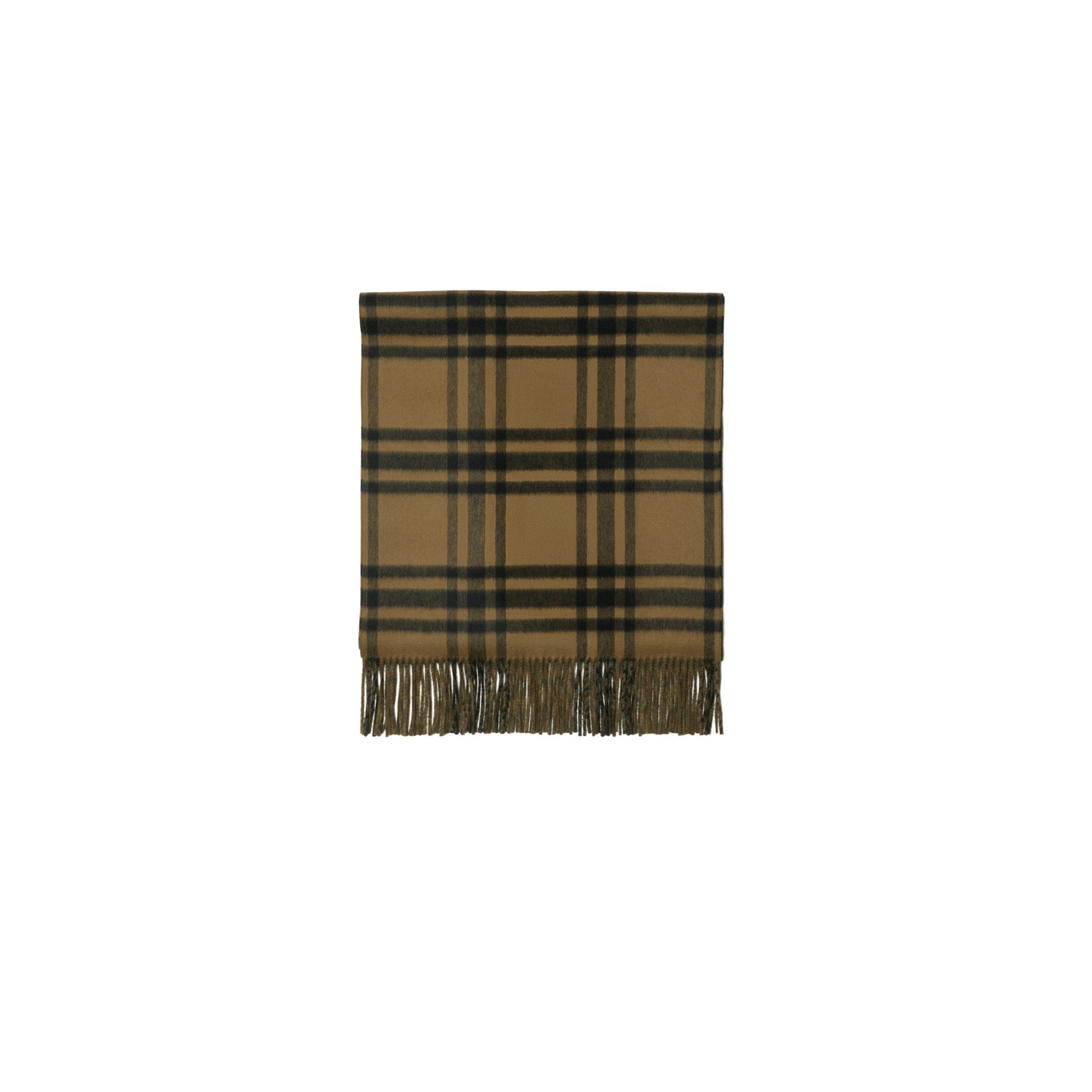 리버시블 체크 캐시미어 스카프-CAMP