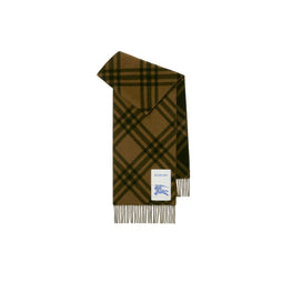 체크 캐시미어 스카프-CAMP