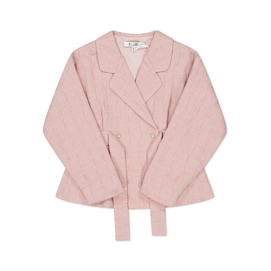 까나주 자수 자켓-핑크