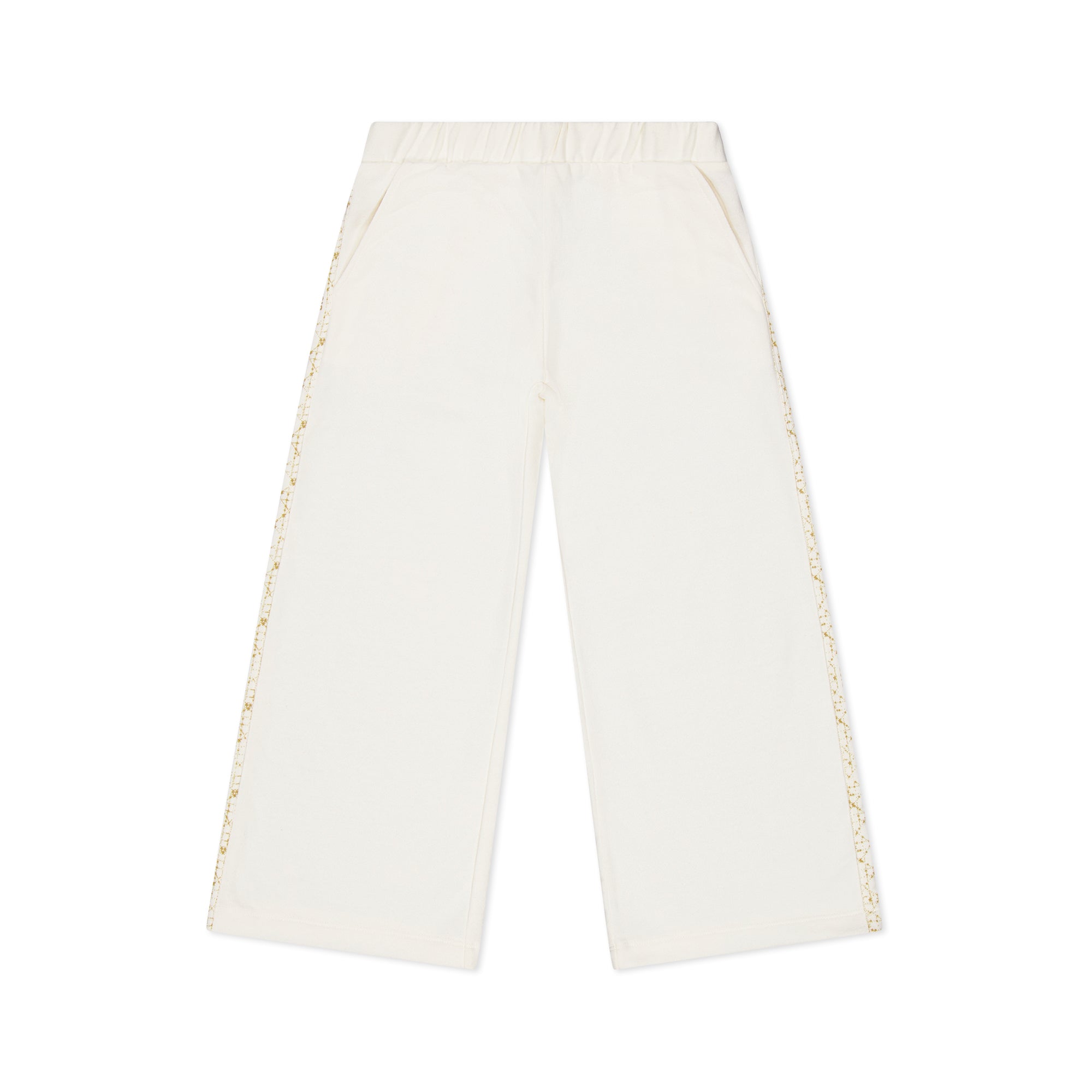 까나쥬 장식 와이드 팬츠