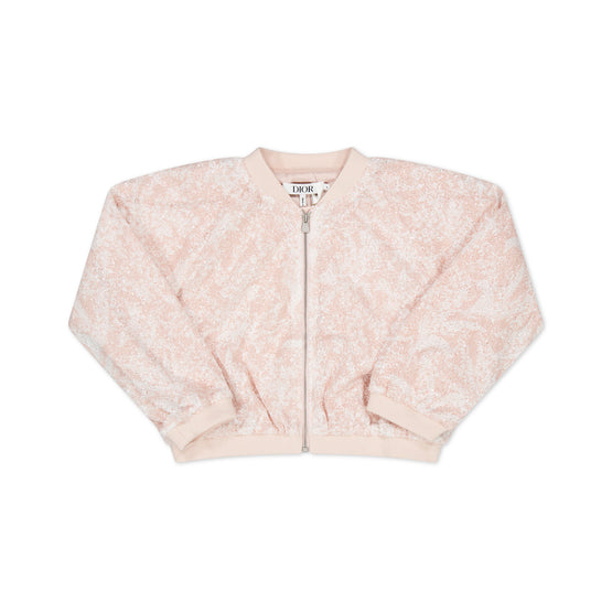 시퀸장식 봄버 점퍼