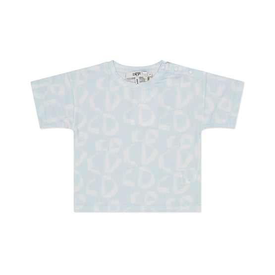 CD 전판 면 반팔 티셔츠