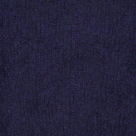 알파카 풀오버-네이비