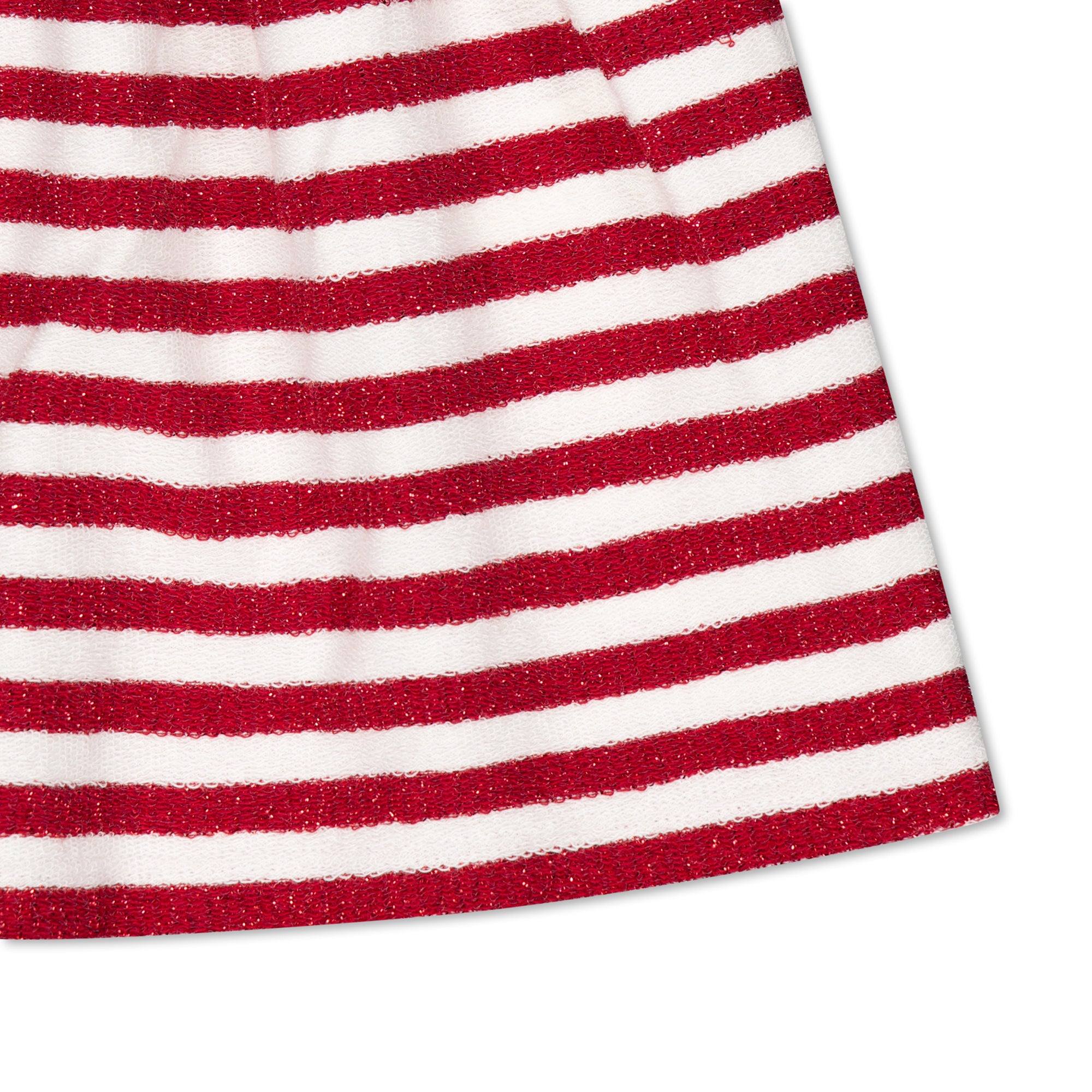 스트라이프 스커트-레드