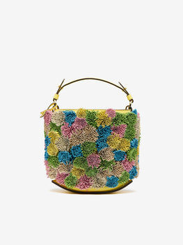 (Pin)_Pin Mini Bucket +C Pompons Taurillon Soft Multicolour - Sorbetto