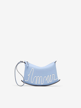 (Pin)_Co-Pin L'Amour Taurillon Soft Azure - Ivory
