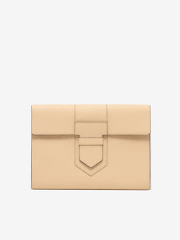 Presse A5 Pouch Taurillon Soft Dune