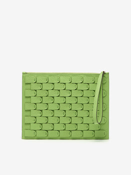 Pin D Pouch PM Arsenal Taurillon Soft XL Aloé