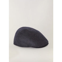 FLAT CAP DOUBLE DENIM WOOL RAIN