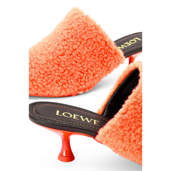 FLEECE POINTY PUMP 50