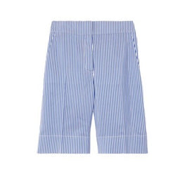 프티트 스트라이프 실크 테일러드 쇼츠