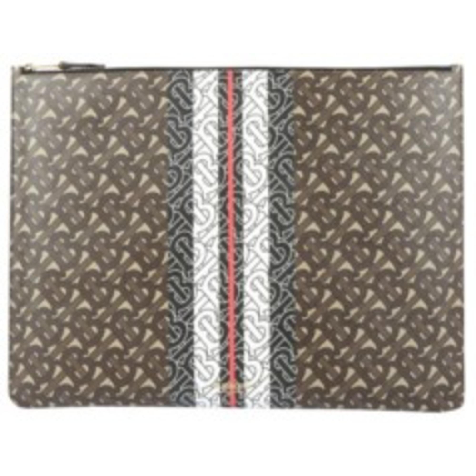 TB MONOGRAM 패턴의 파우치