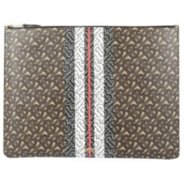 TB MONOGRAM 패턴의 파우치