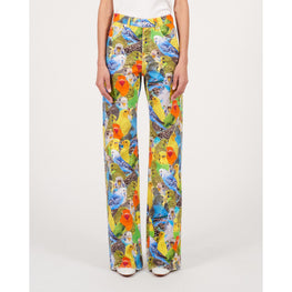 PARROTS PRINT JEANS AF