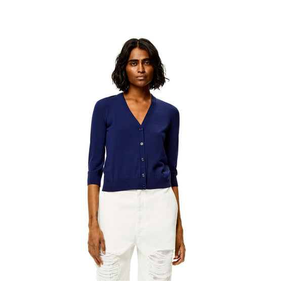 ANAGRAM CROPPED CARDIGAN