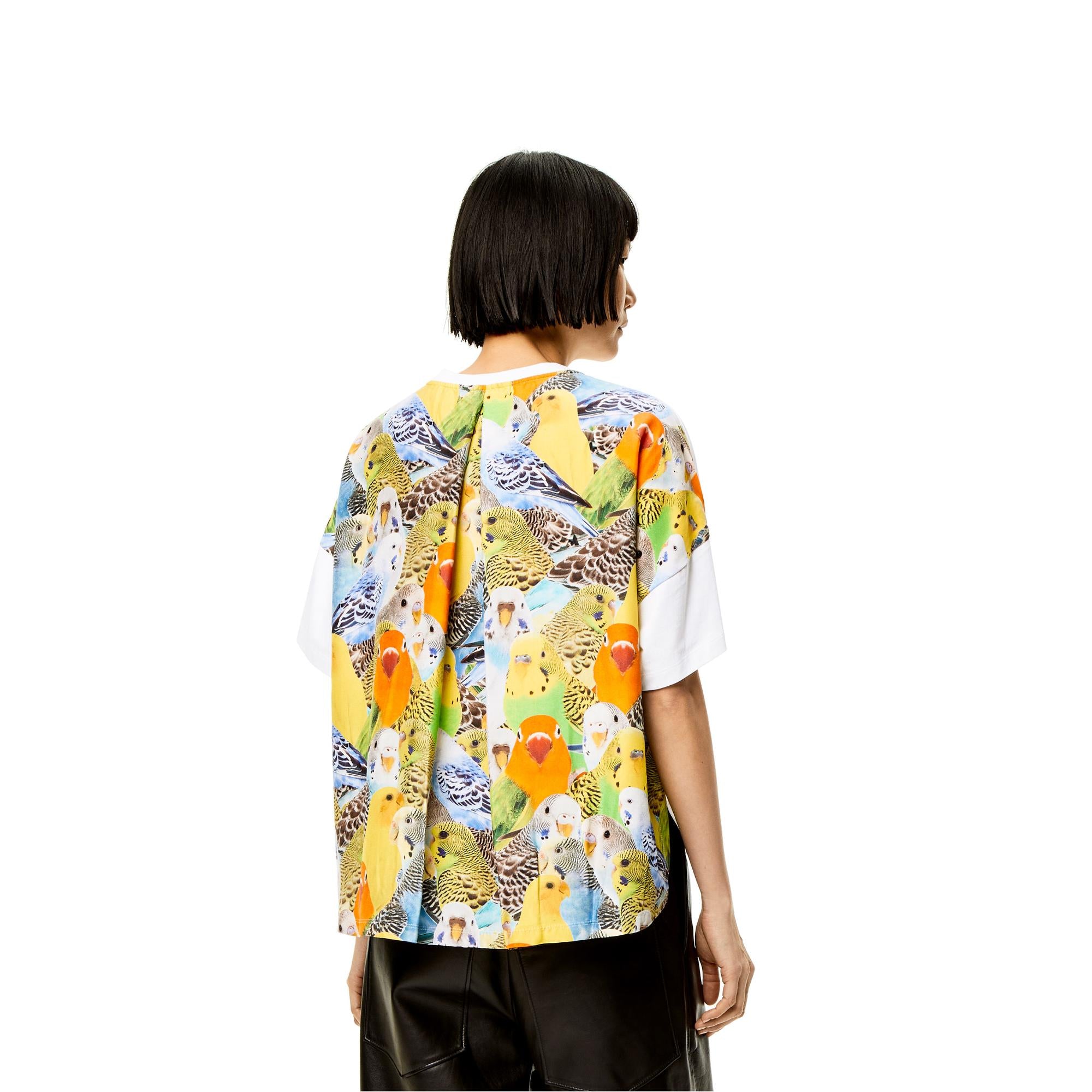 PARROTS PRINT T-SHIRT