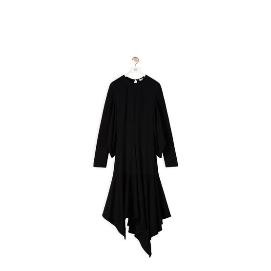 LONG SLEEVES MIDI DRESS