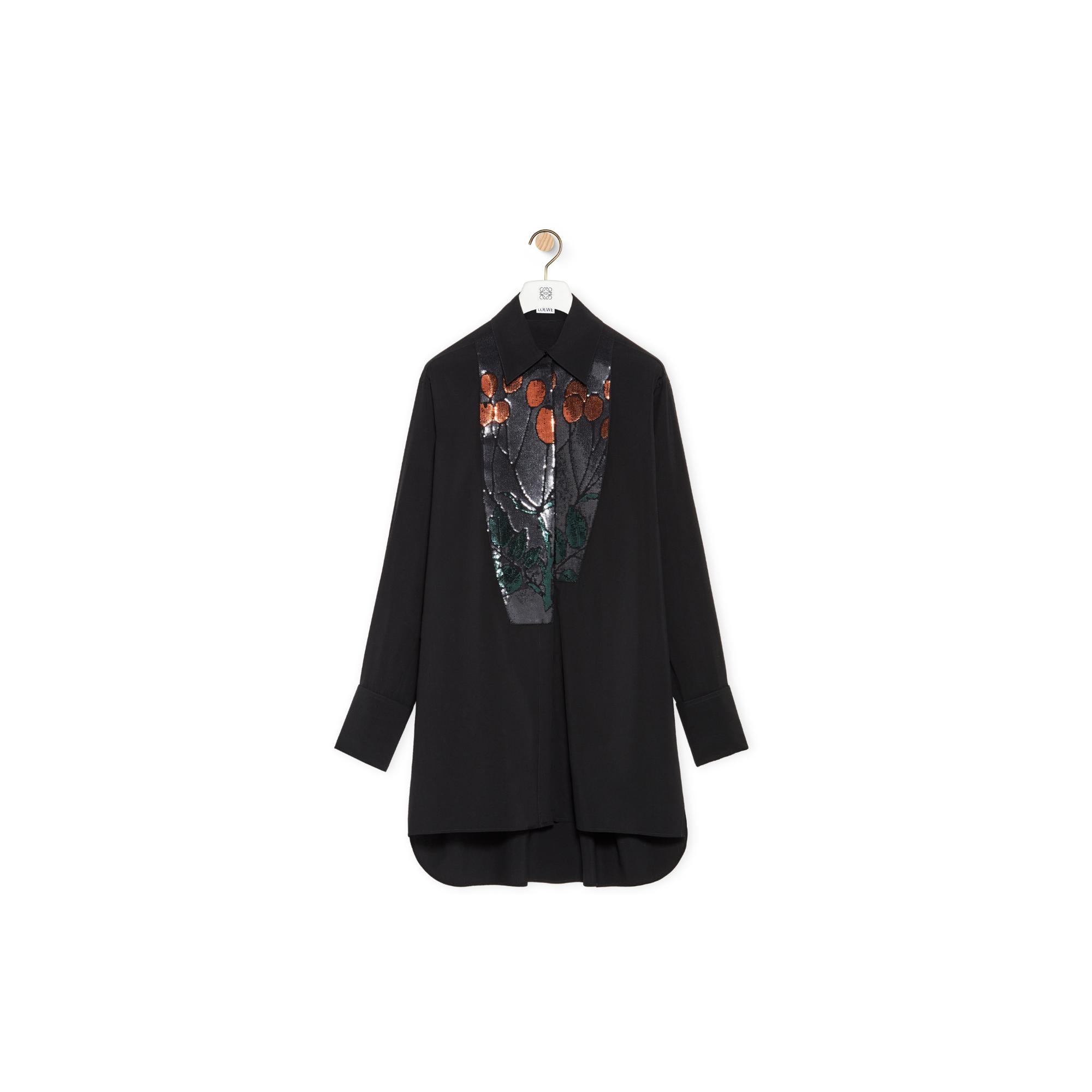 EMBROIDERED SHIRT DRESS