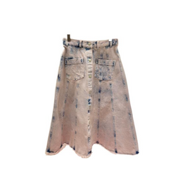 워싱 청 롱 스커트