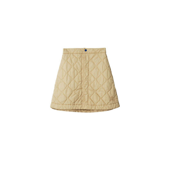 퀼팅 나일론 미니 스커트-SOAP