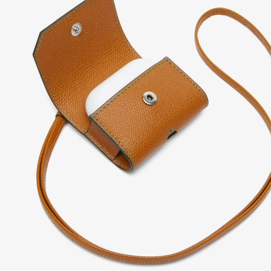 AIRPODS PRO CASE WITH STRAP-HAVANA