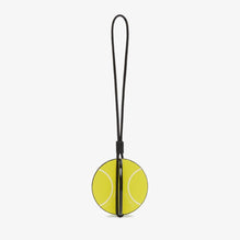 TENNIS BALL CHARM-LIME YELLOW/PERGAMENA/BLACK