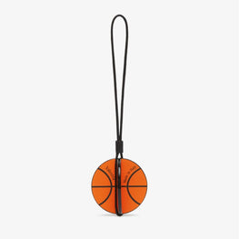 BASKETBALL CHARM-ORANGE/BLACK