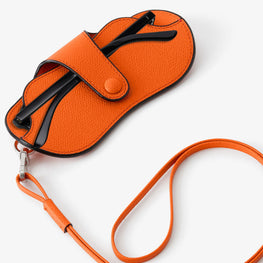 (VIP 전용제품) GLASSES CASE WITH LANYARD-LOBSTER RED