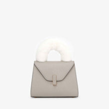 ISIDE HANDLE COVER WITH MINK FUR-PERGAMENA