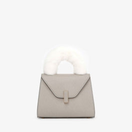 ISIDE HANDLE COVER WITH MINK FUR-PERGAMENA