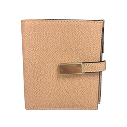 SMALL WALLET WITH COIN PURSE-BEIGE CACHEMIRE