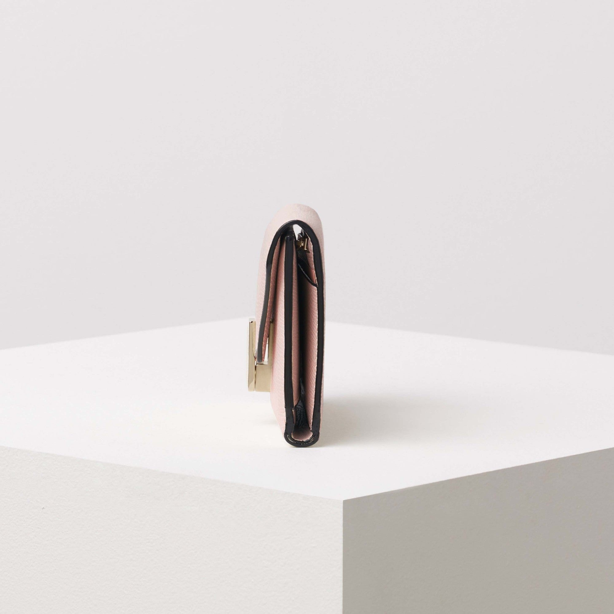 ISIDE FOLD WALLET-PEONY