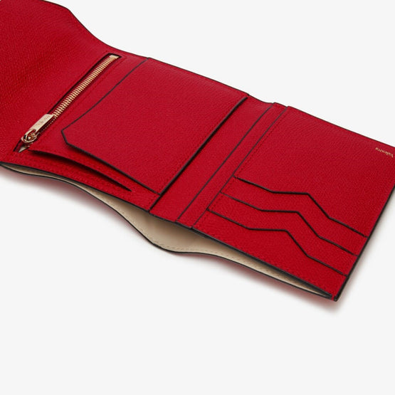 ISIDE FOLD WALLET-RED