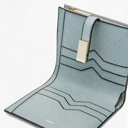 SMALL WALLET WITH COIN PURSE-SMOKEY BLUE