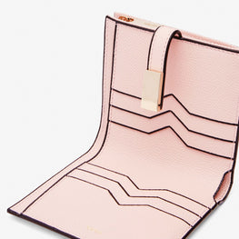 SMALL WALLET WITH COIN PURSE-PEONY