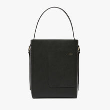 SOFT BUCKET MEDIUM BAG-BLACK