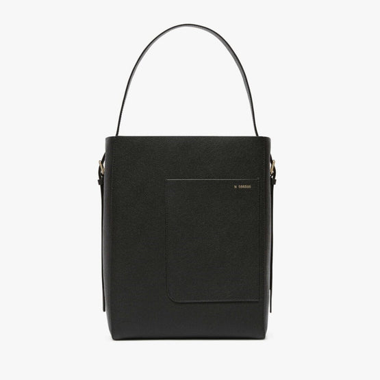 SOFT BUCKET MEDIUM BAG-BLACK