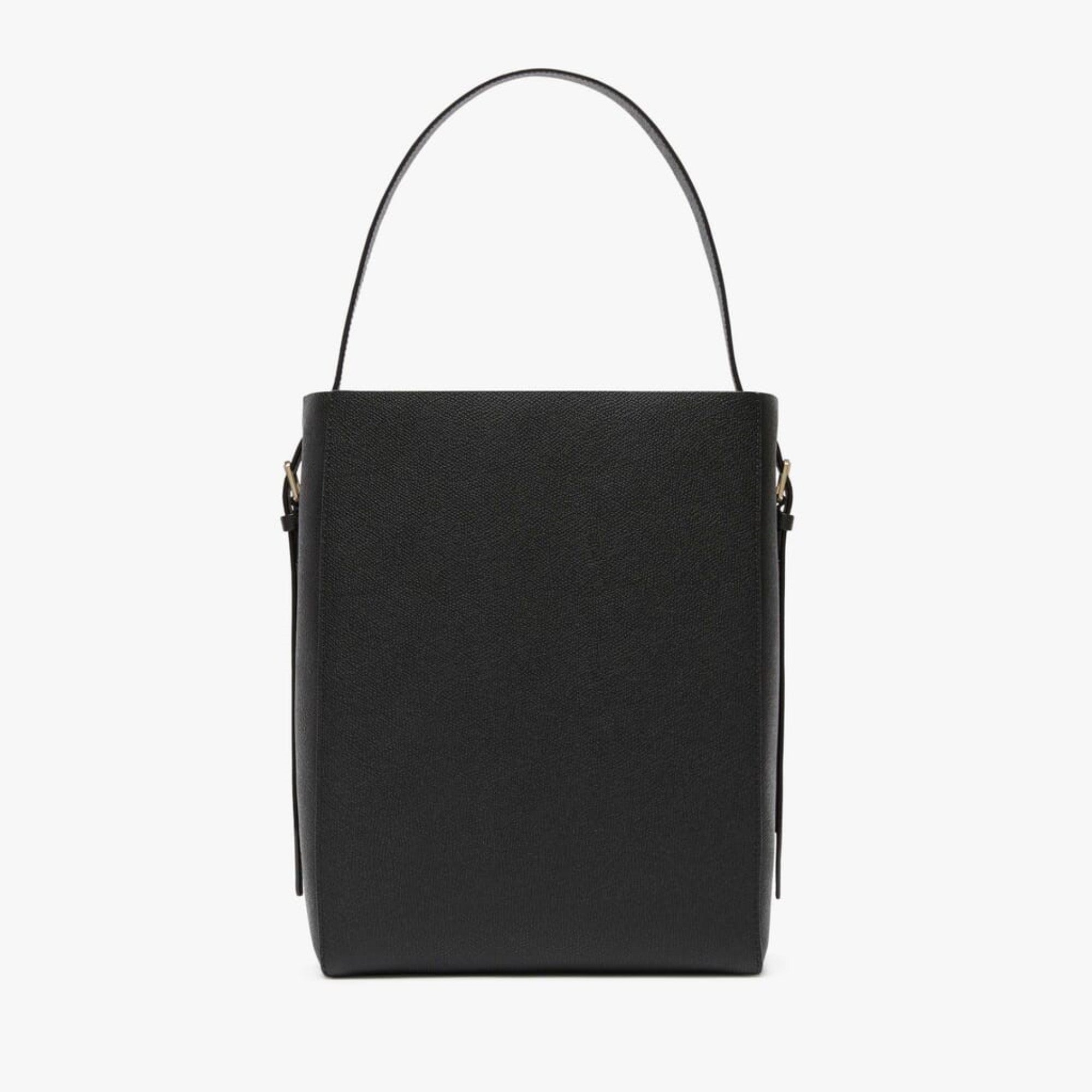 SOFT BUCKET MEDIUM BAG-BLACK