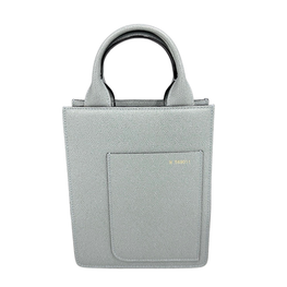 BOXY CROSSBODY MICRO BAG-SMOKEY BLUE