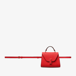 ISIDE BELT BAG-CRIMSON RED