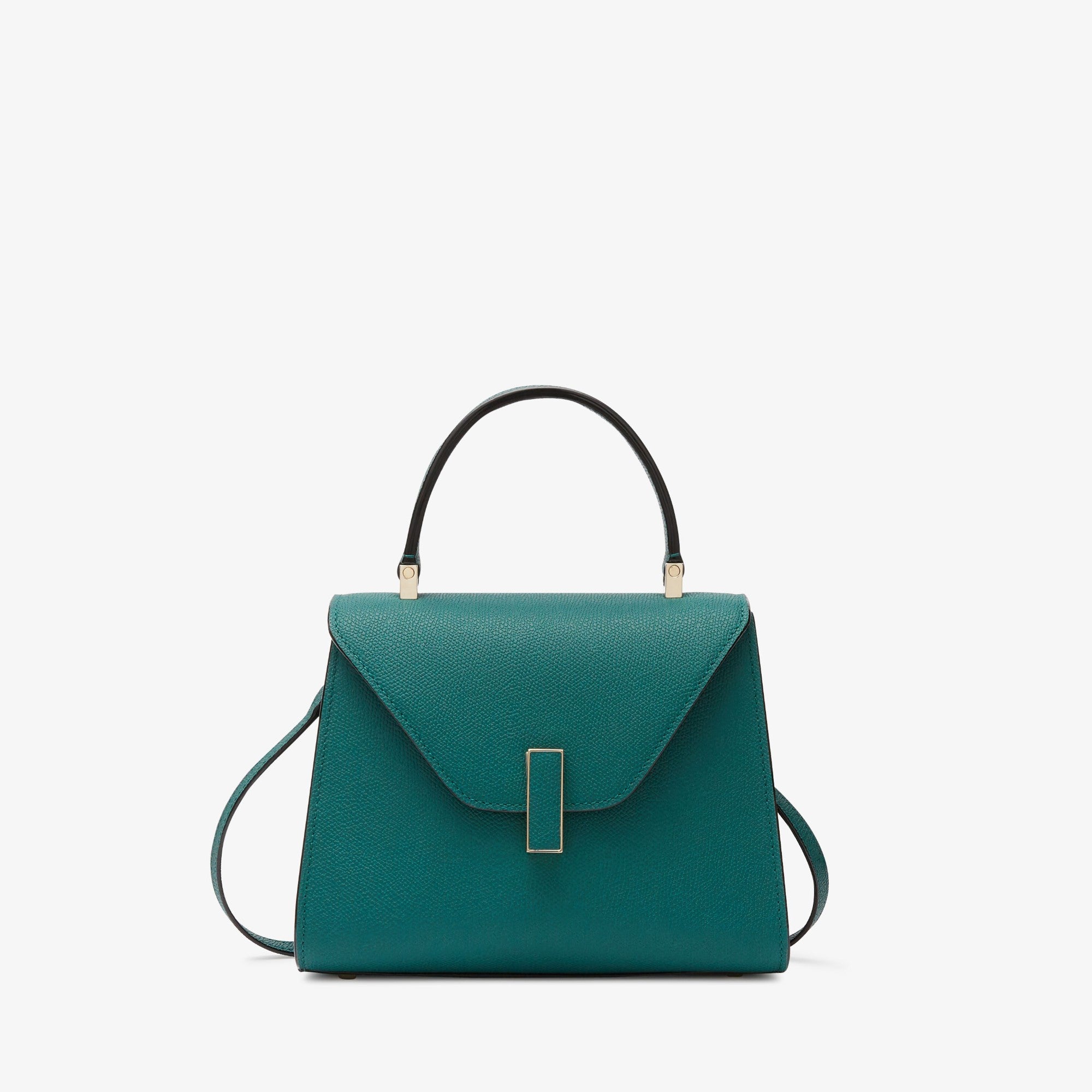 ISIDE TOP HANDLE MINI BAG-FOREST GREEN