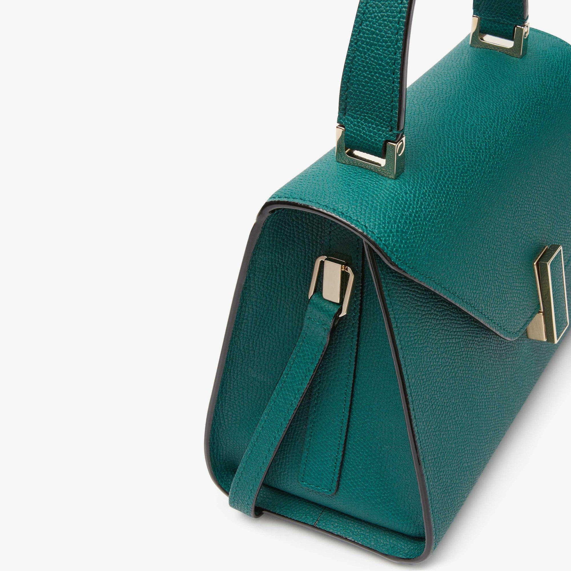 ISIDE TOP HANDLE MINI BAG-FOREST GREEN