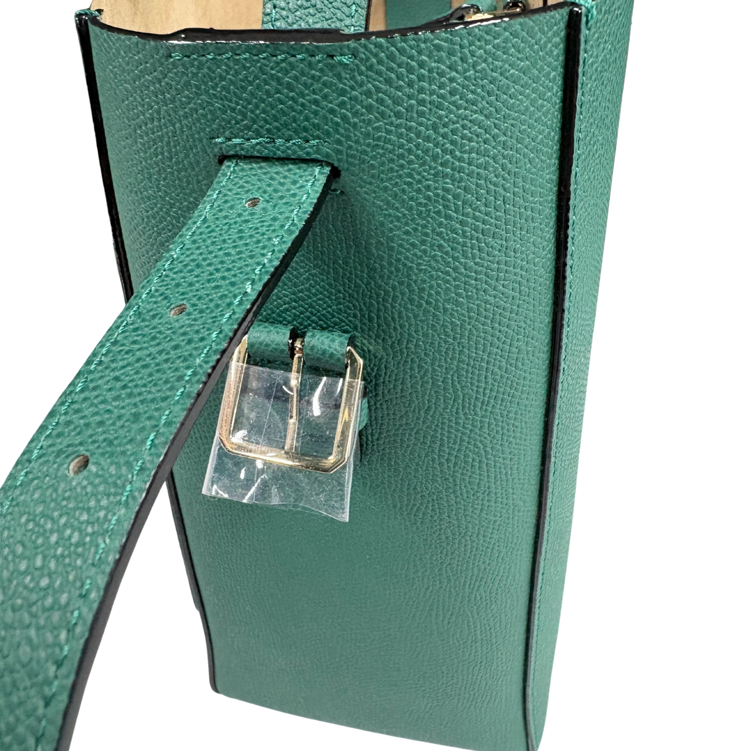 SOFT BUCKET MINI BAG-FOREST GREEN